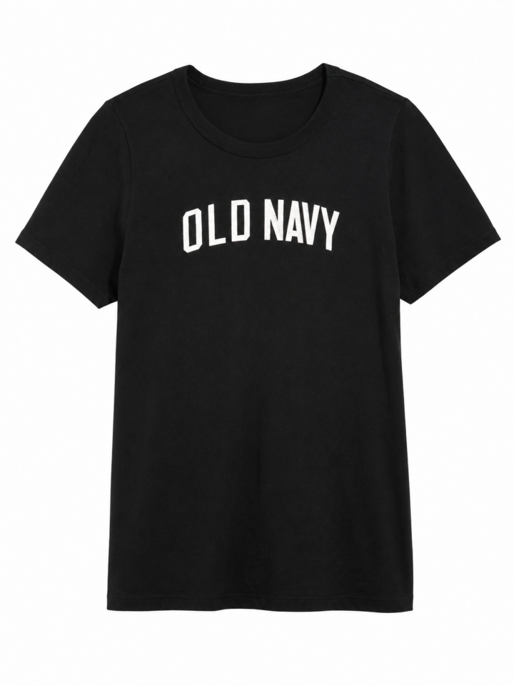 Black Classic Fit Graphic Tee