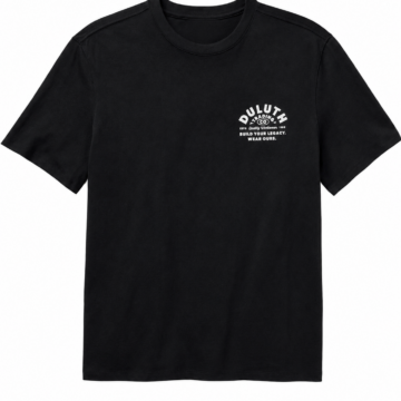 Black Classic Crew Neck Short-Sleeve T-Shirt