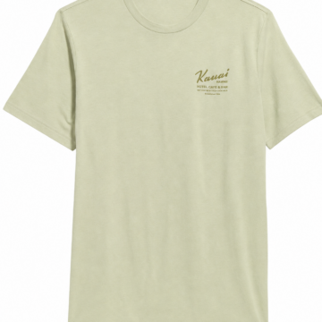 Pale Sage Green Crew Neck Short-Sleeve T-Shirt