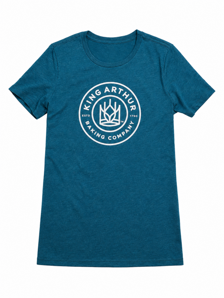 Heathered Dark Teal Blue Classic Fit T-Shirt